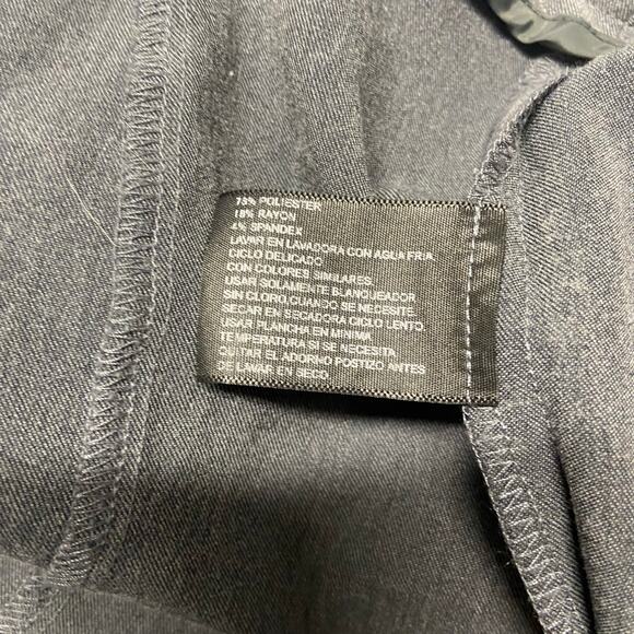 East 5th Skirt Gray Godet Style Trumpet Side Zipper Wide Waist  Size 12 EUC - Picture 11 of 11